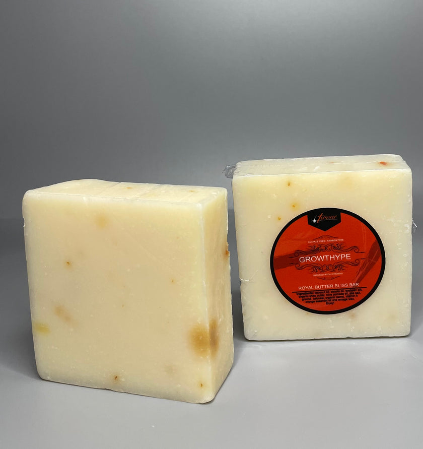 Royal Bliss Butter- Orange & Carrot Cleansing Bar image 1