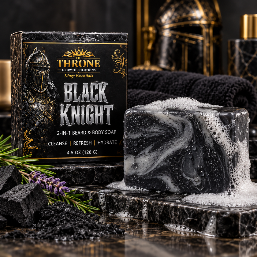 BLACK KNIGHT 2&1 SOAP