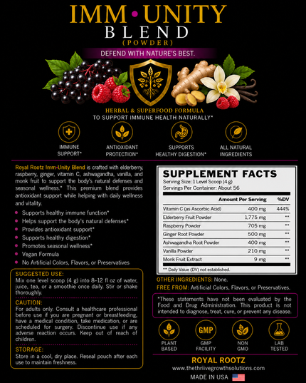 Royal Rootz Imm•Unity Blend