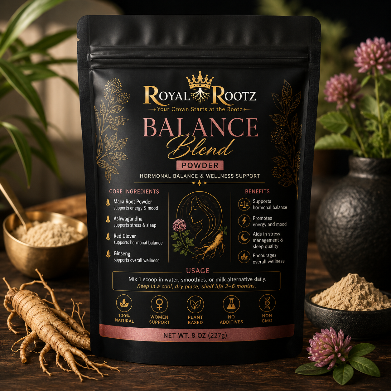 🌸 Royal Rootz Balance Blend